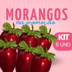 Kit 3 Morangos
